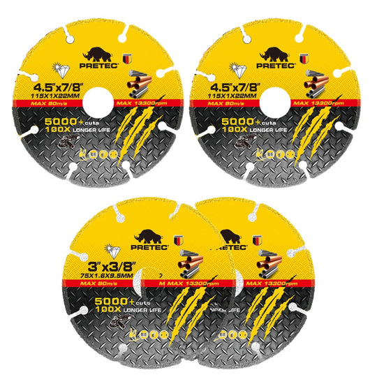 4/4.5Inch Diamond Cutting Wheel Wet Dry Cutting Saw Blade/Disc Grinder Wheel