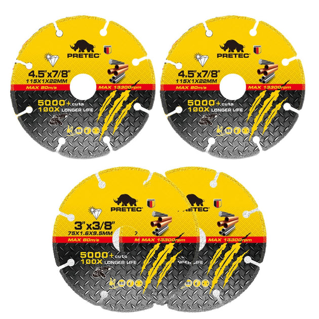 4/4.5Inch Diamond Cutting Wheel Wet Dry Cutting Saw Blade/Disc Grinder Wheel