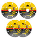 4/4.5Inch Diamond Cutting Wheel Wet Dry Cutting Saw Blade/Disc Grinder Wheel