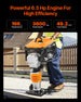6.5 HP 196 Cc Four-Spring Jumping Jack Vibratory Rammer Plate Tamper Compactor