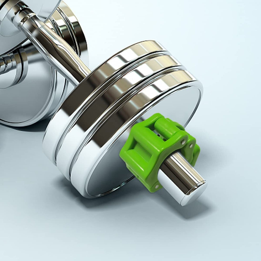 Olympic 1-2" Inch Barbell Clamps Quick Release Standard Bar Weight Plates 1 Pair