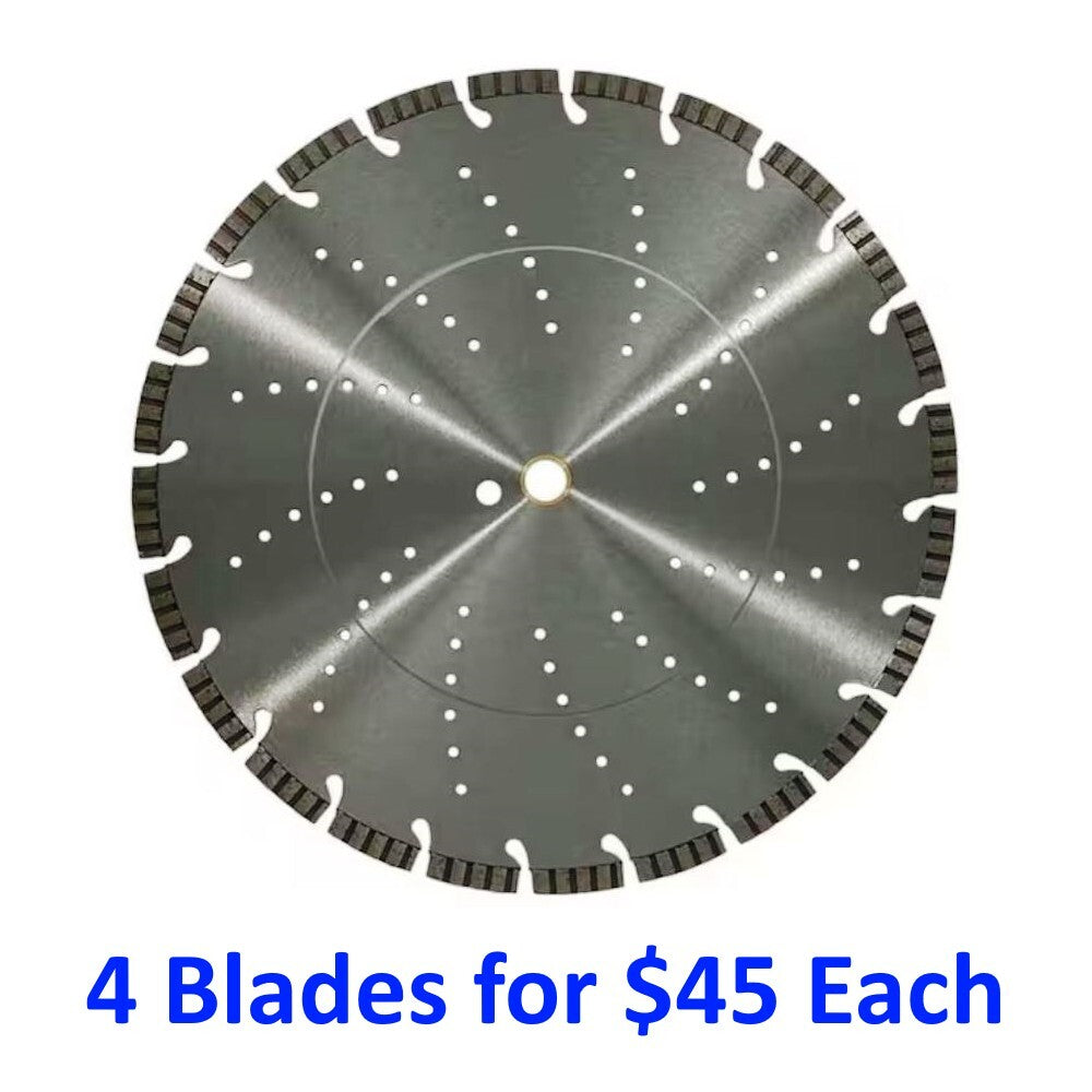 14" DIAMOND SAW BLADE - for Hard Concrete / Masonry / Stone / Pavers / Roof