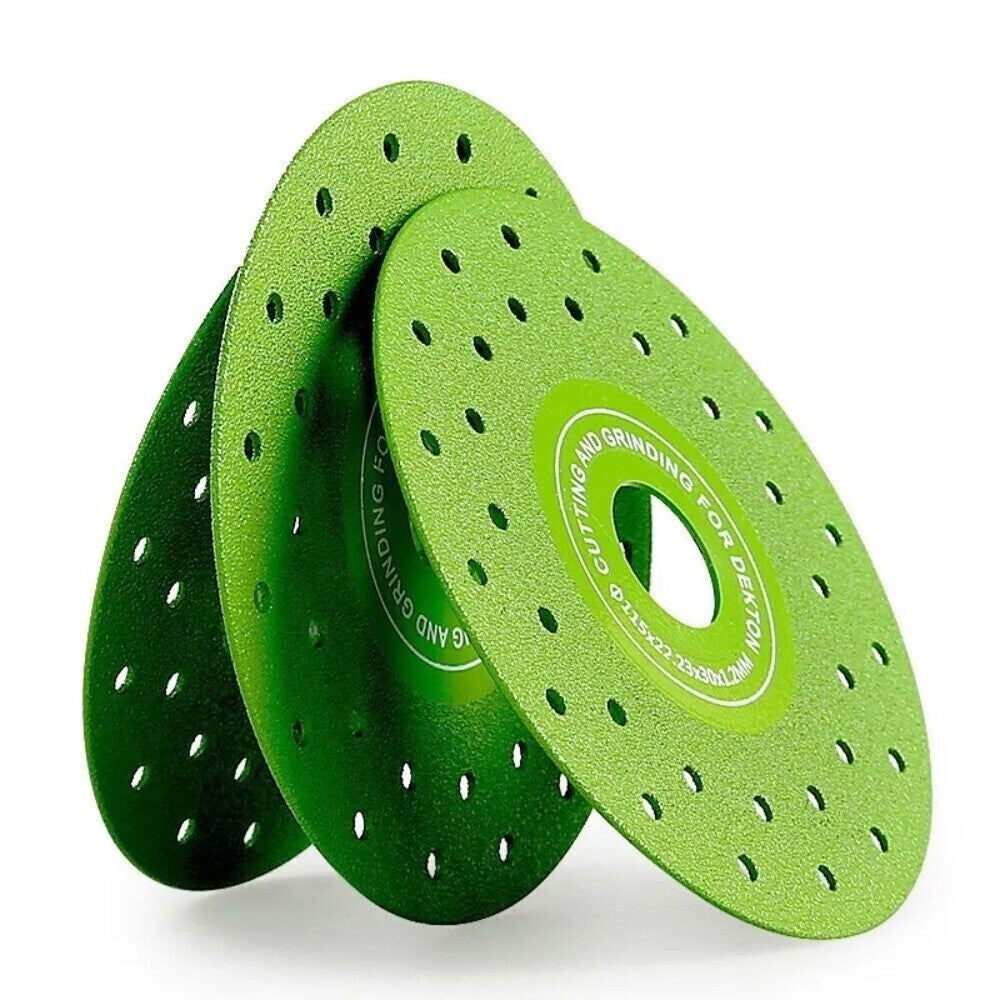 3PCS Rock Plate Flat Grinding Blade Tile Chamfering Cutting and Sanding Blade