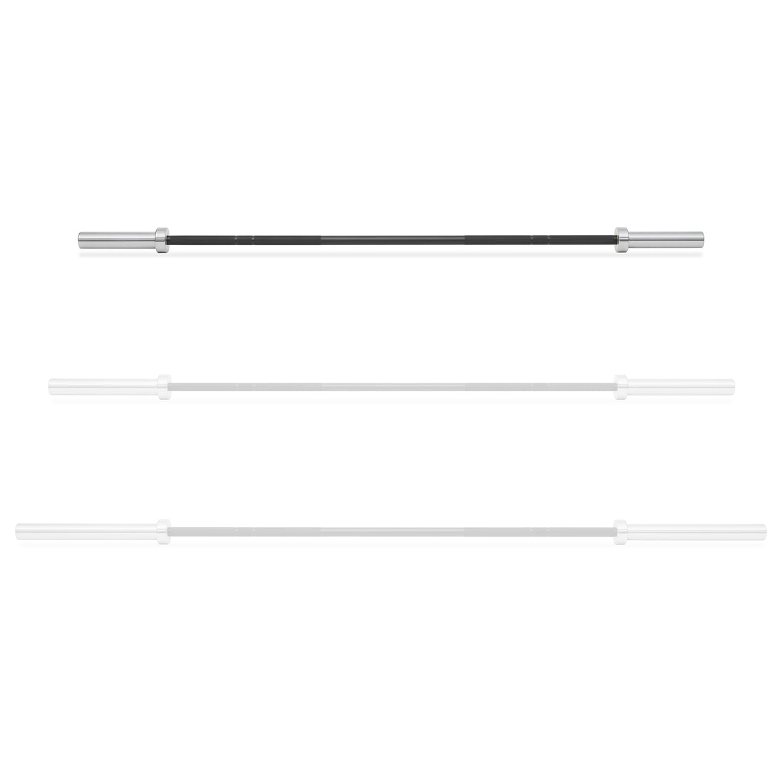 Philosophy Gym Olympic Barbell - 72"/80"/86" Weightlifting & Powerlifting 2" Bar