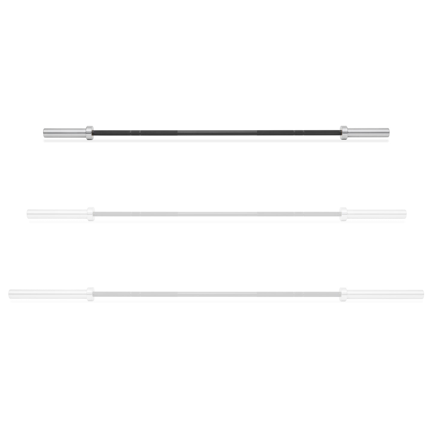 Philosophy Gym Olympic Barbell - 72"/80"/86" Weightlifting & Powerlifting 2" Bar