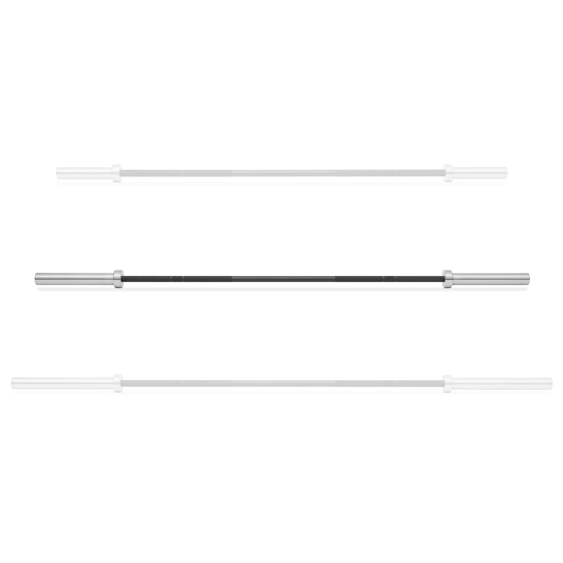 Philosophy Gym Olympic Barbell - 72"/80"/86" Weightlifting & Powerlifting 2" Bar