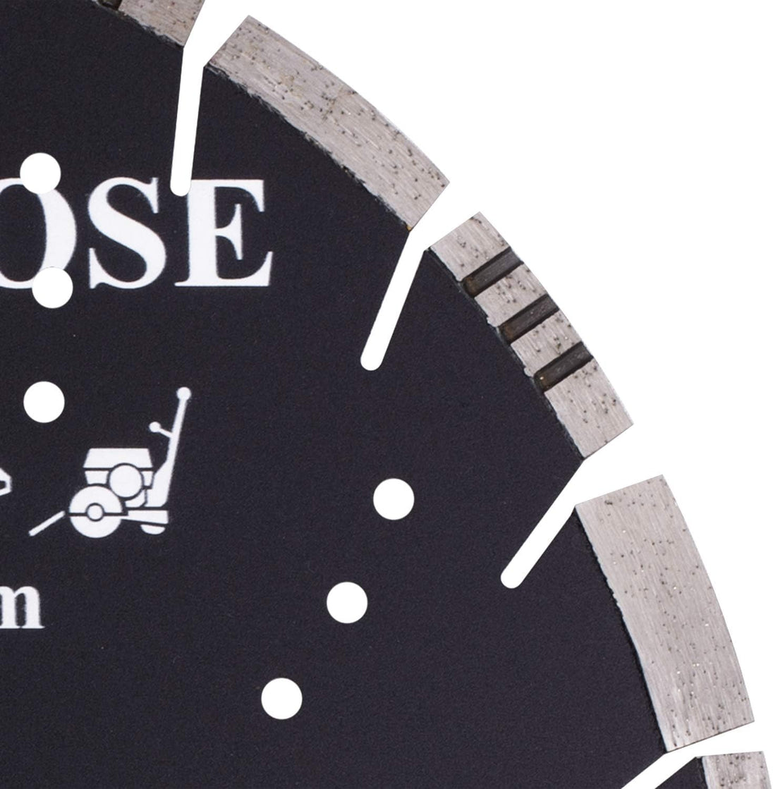 Dto SMP14P 14-Inch Premium Diamond Segmented Saw Blade for Multi-Purpose, Hard Concrete, Concrete, Asphalt, Brick, Block, 1-Inch Arbor, Wet or Dry Cutting, 5460 Max. RPM, 10Mm (.394") Segment Height