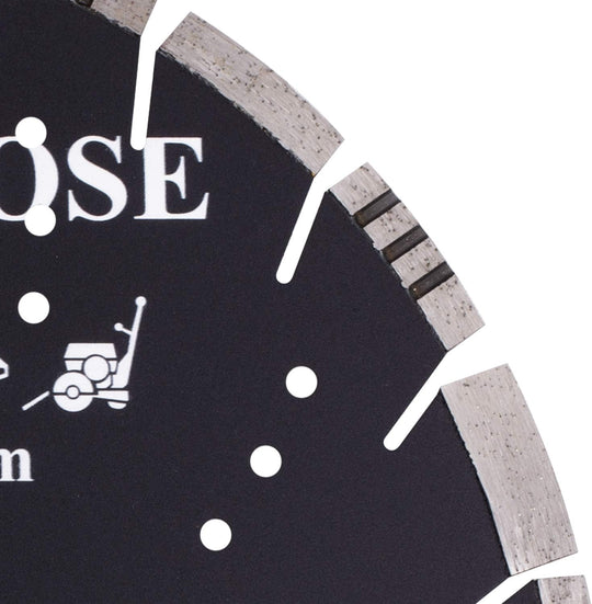 Dto SMP14P 14-Inch Premium Diamond Segmented Saw Blade for Multi-Purpose, Hard Concrete, Concrete, Asphalt, Brick, Block, 1-Inch Arbor, Wet or Dry Cutting, 5460 Max. RPM, 10Mm (.394") Segment Height