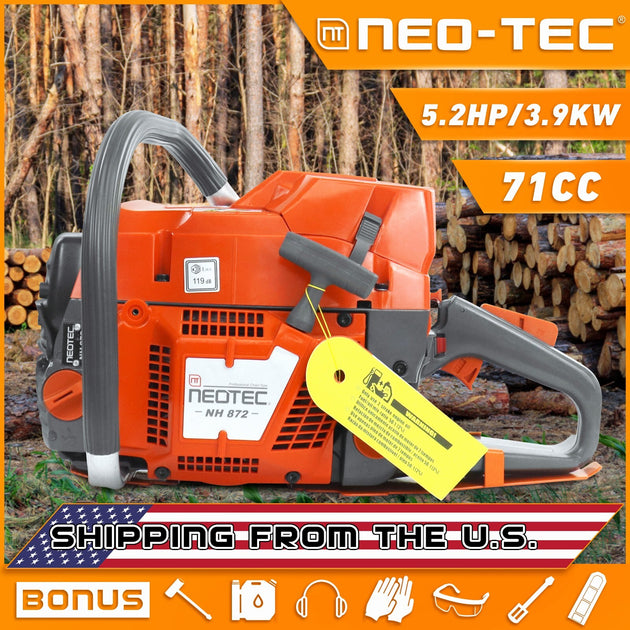71Cc Gas Chainsaw Power Head Compatible with Husqvarna 372XP Milling Tree No Bar