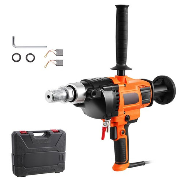 Core Drill Machine 0.8-6.3In Dia 2000W Handheld Core Drill Rig for Mixing