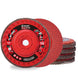 Flap Discs 40 Grit, 4-1/2" X 7/8" Ceramic Grain Flap Sanding Disc, Type 27 Heavy Duty Abrasive Trimmable Grinding Wheel Finishing for Stainless Steel, Sheet Metal (5 Pack)