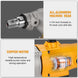 Diamond Core Drilling Machine 1700W Handheld Variable Speed Wet Dry Core Drilling Rig 1-1/4" Thread, 4.7" Max Drilling Capacity for Masonry, Block Stone