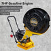 Walk-Behind Vibratory Plate Compactor Rammer 7HP 212Cc Gas Engine Soil Tamper