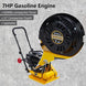 Walk-Behind Vibratory Plate Compactor Rammer 7HP 212Cc Gas Engine Soil Tamper