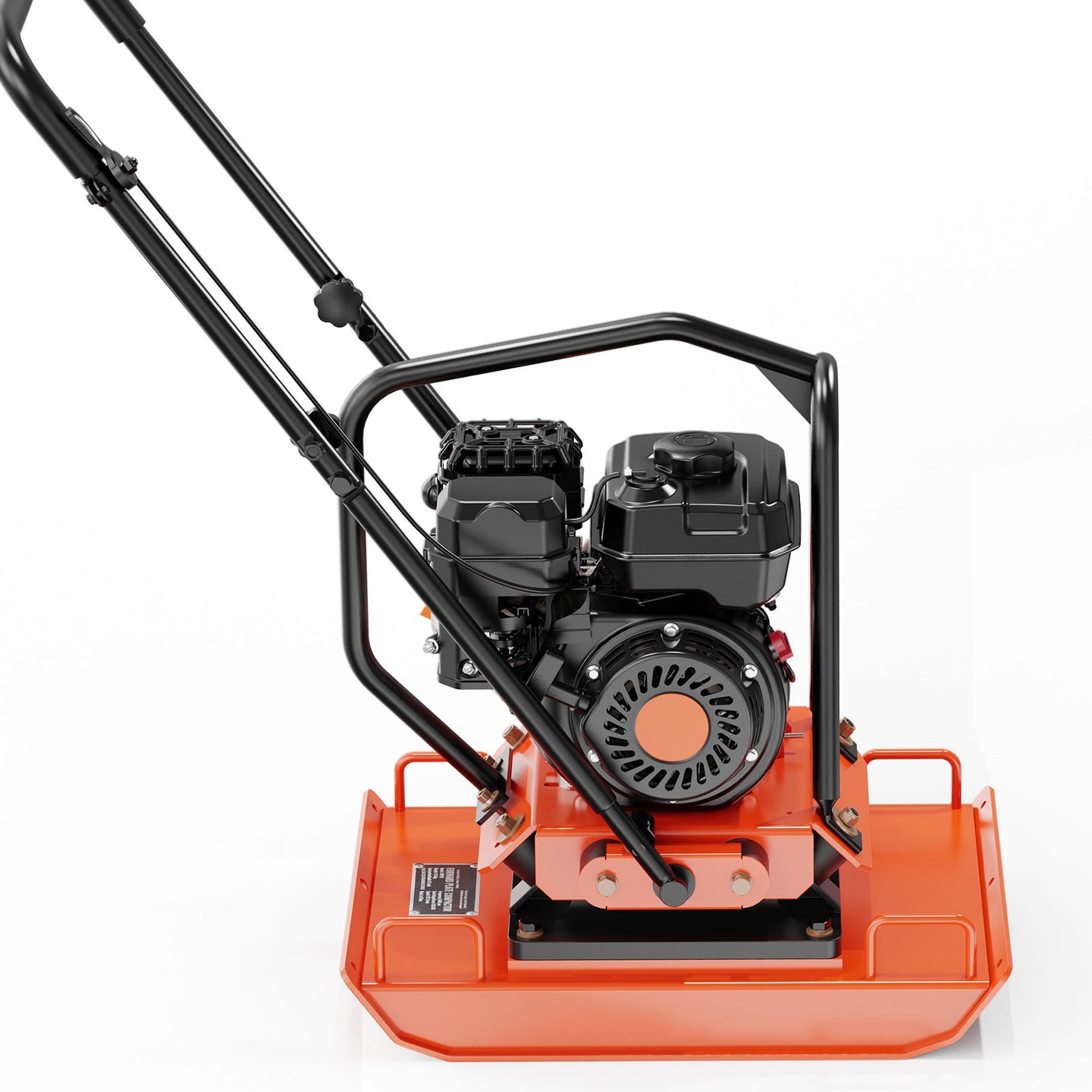 Plate Compactor Plate Tamper 7.0 HP Walk-Behind Rammer Gas Engine Vibratory