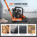 Uimoso Walk-Behind Vibratory Plate Compactor Rammer 2.8HP 78.5Cc EPA Soil Tamper