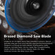 Metal Cutting Diamond Blade 5 X 7/8 Inch Cut off Wheel for Rebar Sheet Metal