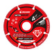 Diamond Cutting Wheel 4 1/2 X 7/8 Inch for Metal, Cut off Wheel with 5000+ Cuts on Rebar, Steel, Iron and INOX
