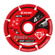 Diamond Cutting Wheel 4 1/2 X 7/8 Inch for Metal, Cut off Wheel with 5000+ Cuts on Rebar, Steel, Iron and INOX