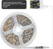 Battery Powered LED Strip Lights 13.2Ft, LED Lights Battery Operated Color Changing Music Sync App Remote Control RGB USB Led for TV, Party, Room Decoration