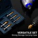 6 Pieces Countersink Drill Bit Set, M35 Cobalt HSS Countersink Drill Bits with 1/4 Inch Quick Change Hex Shank for Metal, Wood, Stainless Steel, Carbon Steel