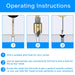 Countersink Drill Bit Set, 5 Pieces High Speed Steel 82 Degree 5 Flute 6Mm round Shank Mill Cutter Bit Countersink in Sizes 1/4” 3/8” 1/2” 5/8” 3/4” Set with Carrying Case