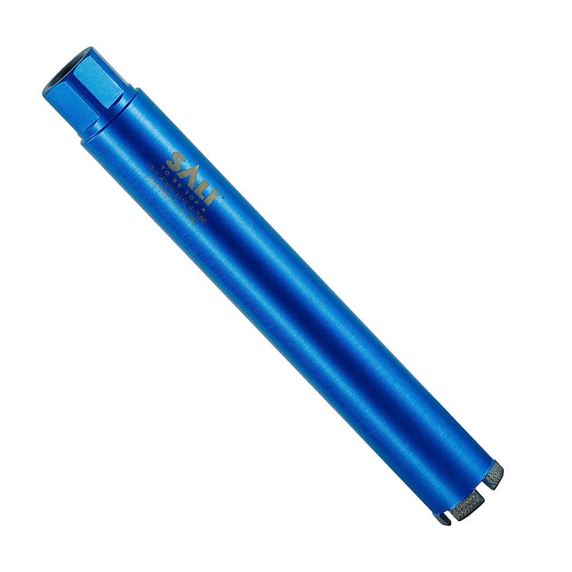 Wet Diamond Core Drill Bits 2-1/4"/57Mm Diameter, 15"/380Mm Drilling Depth Concrete Core Drill Bit, 1-1/4-7" Thread Core Bit Turbo Laser-Welded Segments with Rebar, Brick, Block, Masonry, Stone