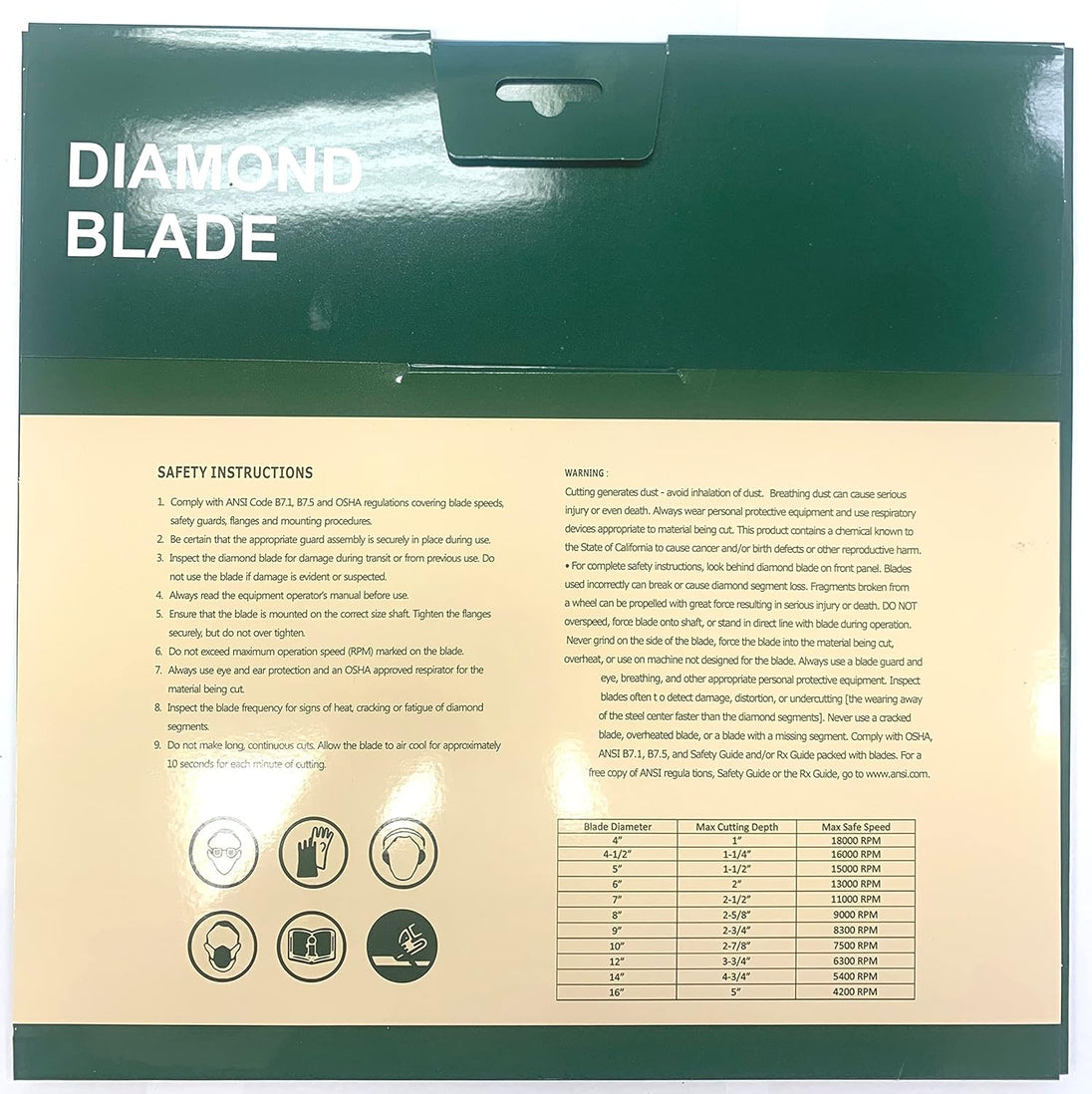 (5 Pack)  VSS 14 Inch Dry or Wet Cutting General Purpose Power Saw Segmented Diamond Blades for Concrete Stone Brick Masonry (14" (5 Pcs))