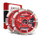 4-1/2 Inch Segmented Diamond Blade, Diamond Cutting Wheel for Angle Grinder Stone Master, 4.5" Stone Blade for Cutting Concrete Granite Masonry Brick, 7/8"-20Mm-5/8 Arbor (2-Pack)