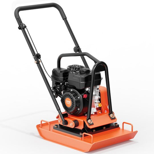 VEVOR 7.0Hp Walk-Behind Vibratory Plate Compactor Soil Dirt Rammer Gas Engine