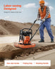 VEVOR 7.0Hp Walk-Behind Vibratory Plate Compactor Soil Dirt Rammer Gas Engine