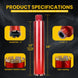 RDT 3" Diamond Drill Core Bits for Concrete Masonry Brick and Stone, Laser-Welded Wet Drill Bit, 14" Drilling Depth, 1-1/4"-7 Arbor, for Construction & DIY Home Renovation