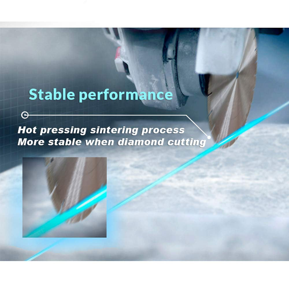 LSS 16 Inch Diamond Blades Dry or Wet Cutting General,Purpose Power Saw Blade,For Masonry Brick Marble Concrete Circular Saw Blade (16")