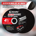 Cut off Wheel 25 Pack, 4.5" X .045" X 7/8" Cutting Wheel, Metal & Stainless Steel Cutting Disc for Angle Grinder