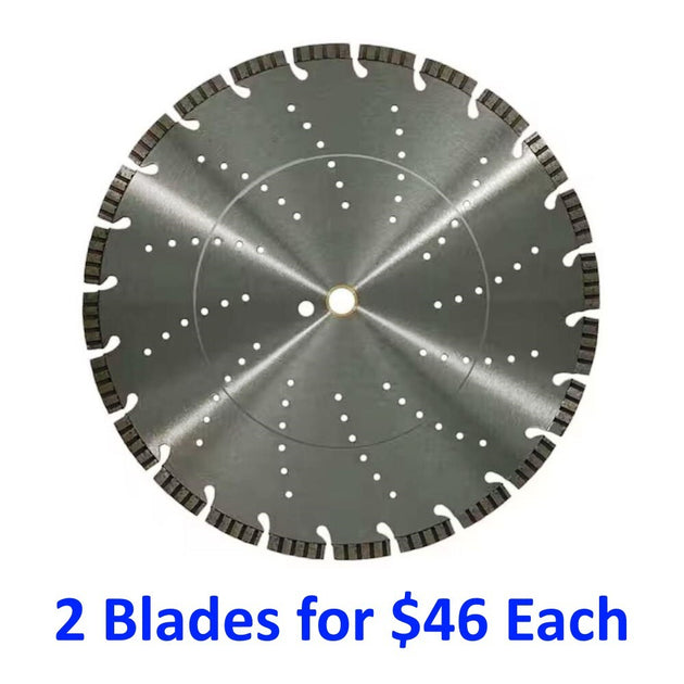 14" DIAMOND SAW BLADE - for Hard Concrete / Masonry / Stone / Pavers / Roof