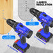 NEW 21V Power Cordless Drill Driver Electric Rechargeable Tool with Charger