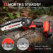Mini Cordless Chainsaw Kit, Upgraded 6" One-Hand Handheld Electric Portable Chainsaw, 21V Rechargeable Battery Operated, for Tree Trimming and Branch Wood Cutting by