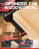 Bi-Metal Arc Edge Oscillating Tool Blade, Japanese Teeth Oscillating Saw Blades for Clean Cuts in Hard Wood & Plastic, Universal Fit Multitool Blades, 10-Pack