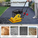 Walk-Behind Vibratory Plate Compactor Rammer 7HP 212Cc Gas Engine Soil Tamper