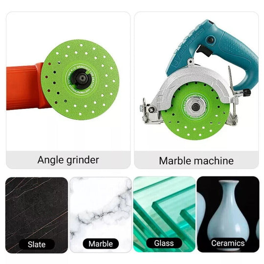 3PCS Rock Plate Flat Grinding Blade Tile Chamfering Cutting and Sanding Blade
