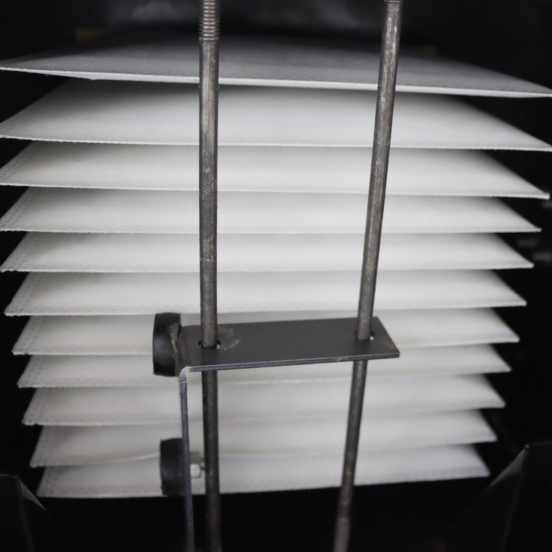 220V Concrete Floor Grinder Polishing Machine W/ 30L Dust Bucket 6 Grinding Head