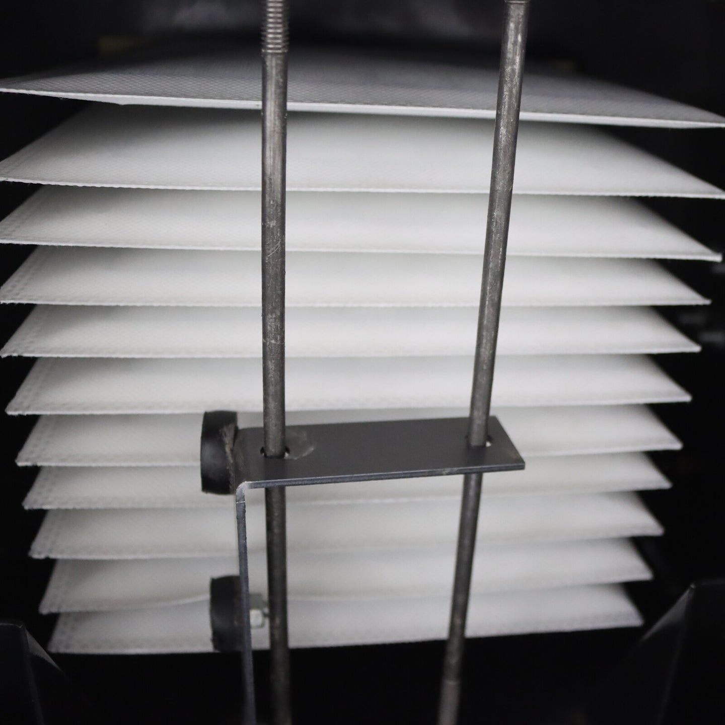 220V Concrete Floor Grinder Polishing Machine W/ 30L Dust Bucket 6 Grinding Head