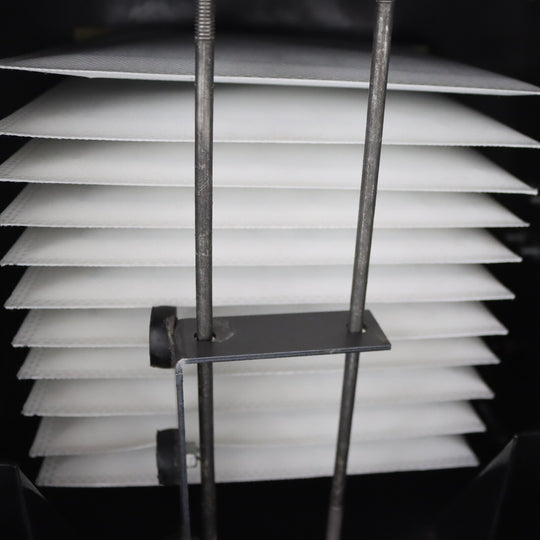 220V Concrete Floor Grinder Polishing Machine W/ 30L Dust Bucket 6 Grinding Head