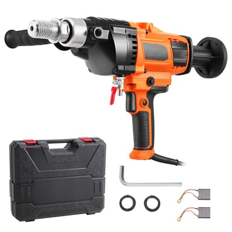 Core Drill Machine 0.8-6.3In Dia 2000W Handheld Core Drill Rig for Mixing