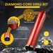 RDT 3" Diamond Drill Core Bits for Concrete Masonry Brick and Stone, Laser-Welded Wet Drill Bit, 14" Drilling Depth, 1-1/4"-7 Arbor, for Construction & DIY Home Renovation