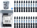 2 Inch Phillips Bit#2 Magnetic anti Slip Impact Screwdriver Bits Set,20Pcs Insert S2 Steel PH2 Driver Dit Set with CNC Machined Tips for Power Drill