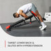 Multi-Functional FID Weight Bench for Full All-In-One Body Workout – Hyper Back Extension, Roman Chair, Adjustable Ab Sit up Bench, Incline Decline Bench, Flat Bench