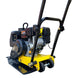 Walk behind Vibratory Plate Compactor W/ Water Tank Heavy Duty Large Plate 6.5Hp