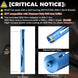 1" Dry Core Drill Bit, 5/8"-11 Thread, with 3 Adapters Included: SDS Plus, SDS Max and 1/2" Hex Shank -9.5" Drilling Depth Diamond Core Bits for Concrete, Brick, Block, Stucco and Masonry