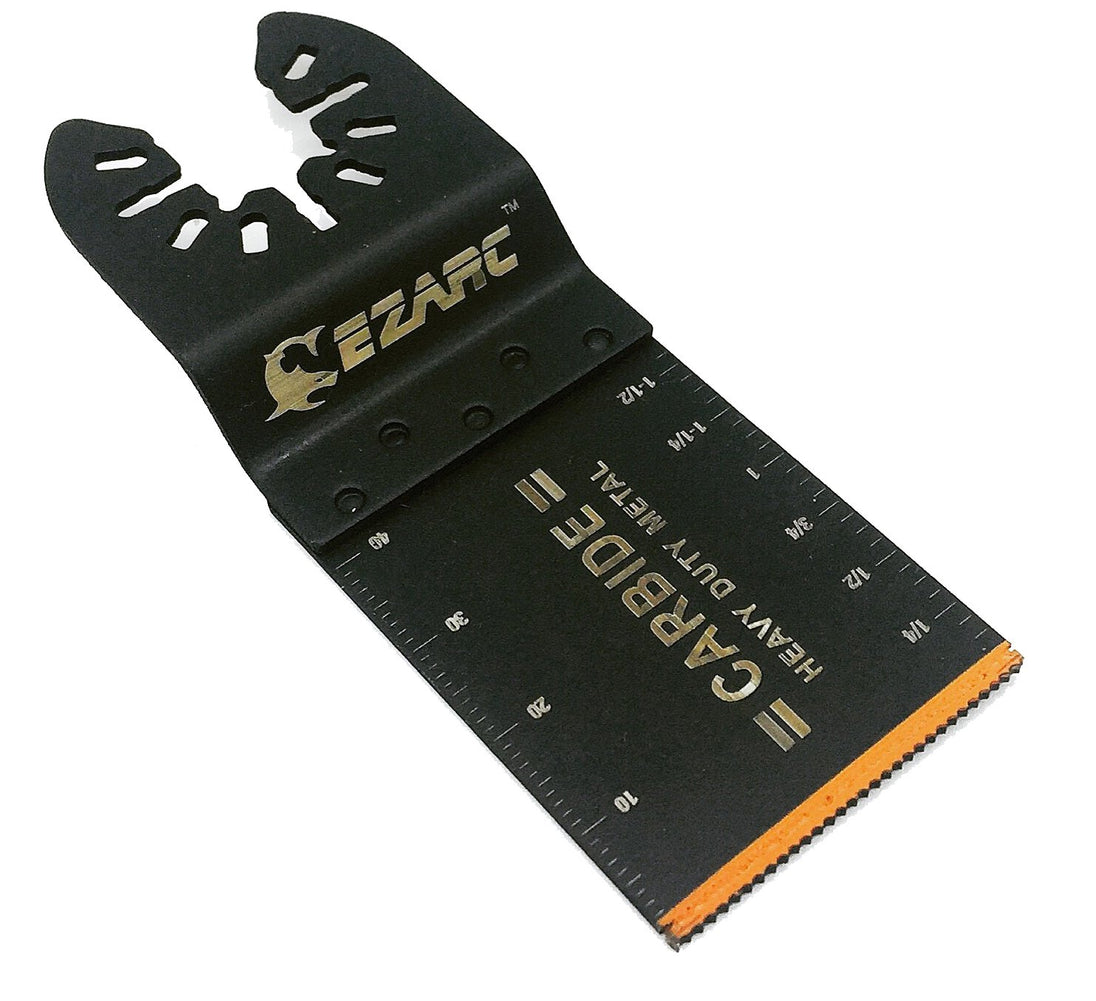 Carbide Oscillating Tool Blades, Multitool Blades Heary Duty for Hard Material, Metal, Nails. Bolts. Screws, 3-Pack